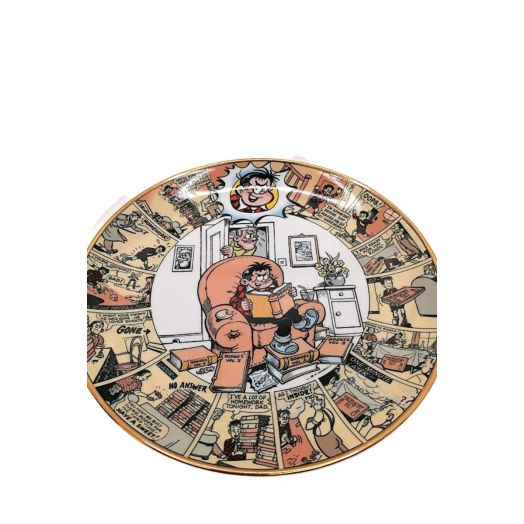 Danbury Mint Roger The Dodger Collector's Plate From The Official Beano Plate Collection