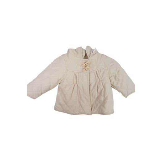 Dunnes Stores Cream Coat - Size 0-3Months